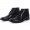 Ferragamo Aritz Dress Boots Black For Men
