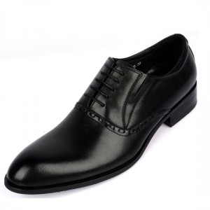 Ferragamo Caesy Black Oxfords Shoes For Men