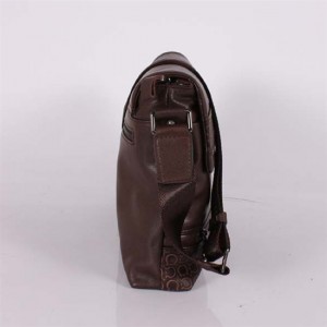 Ferragamo Crossbody Leather Brown Bag For Men