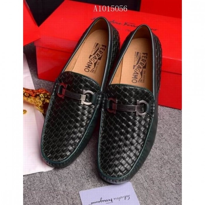 Ferragamo classic leather shoes 142 For Men