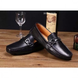 Ferragamo Driver Moccasin Shoe 020 For Men