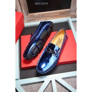 Ferragamo Driver Moccasin Shoe 028 For Men