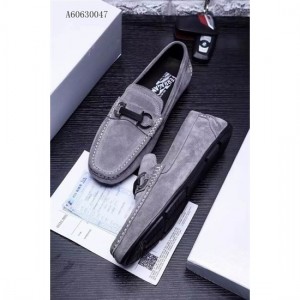 Ferragamo Driver Moccasin Shoe 074 For Men