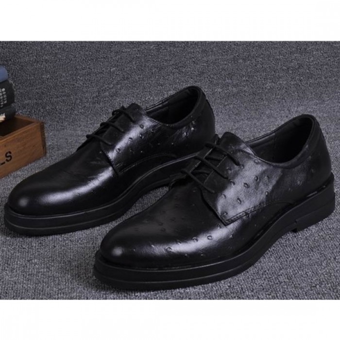 Ferragamo Derby Shoes In Black Color For Men