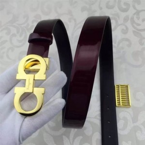 Ferragamo original edition adjustable calfskin leather gancini belt OE008 For Men