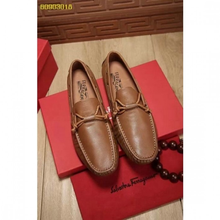 Ferragamo Driver Moccasin Shoe 039 For Men
