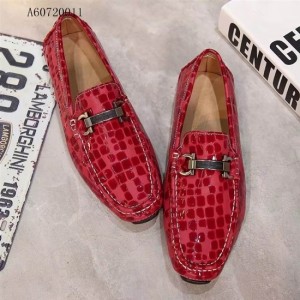 Ferragamo Driver Moccasin Shoe 052 For Men