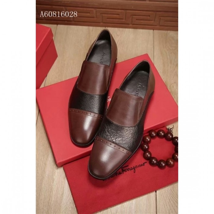 Ferragamo Driver Moccasin Shoe 096 For Men