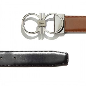 Salvatore Ferragamo Reversible And Adjustable Belt Sale BF-U122 For Men