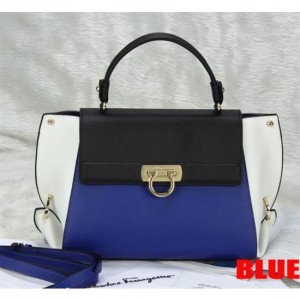 Ferragamo Handbag Medium Sofia Calfskin On Sale TH-S899 For Men