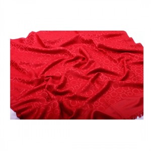 Authentic Ferragamo Wool Scarf Red For Women