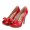 Ferragamo high heel red268 For Women