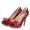 Ferragamo high heel wine color 266 For Women