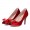 Ferragamo high heel in red 251 For Women