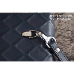 Ferragamo pouch wallet dark blue For Women
