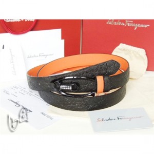 Ferragamo Adjustable Gancio Vara Buckle Belt In 85CM-105CM Sizes MW091 For Women