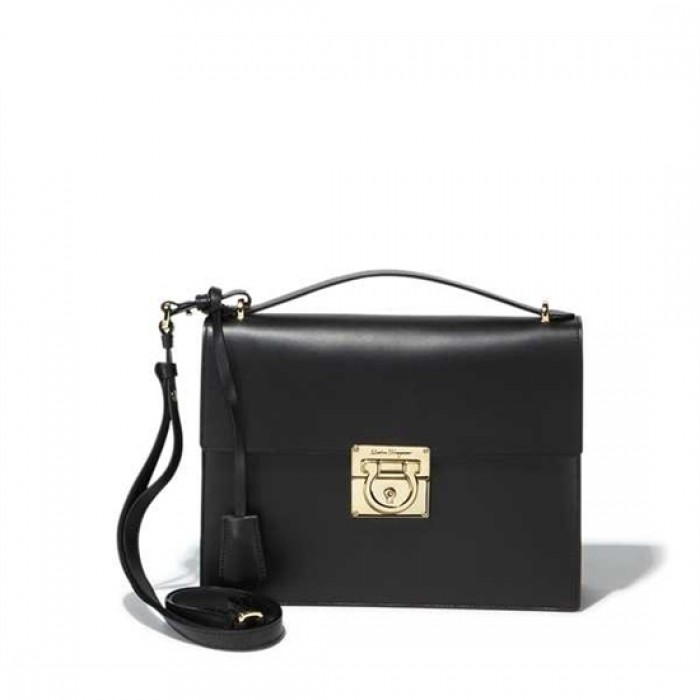 Salvatore Ferragamo Gancio Lock Shoulder Bag Sale Online SFS-UU170 For Women