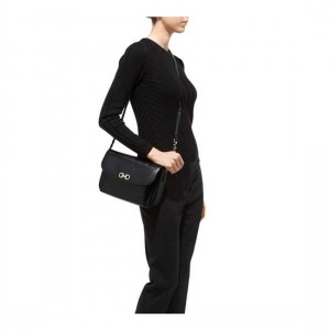 Salvatore Ferragamo Large Double Gancio Chain Shoulder Bag Sale Online SFS-UU168 For Women