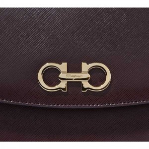 Salvatore Ferragamo Large Double Gancio Chain Shoulder Bag Sale Online SFS-UU167 For Women