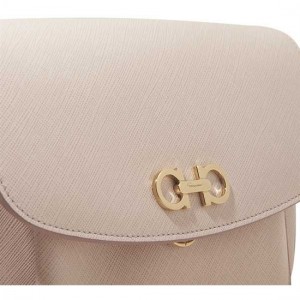 Salvatore Ferragamo Medium Double Gancio Chain Shoulder Bag Sale Online SFS-UU164 For Women