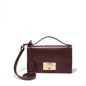 Salvatore Ferragamo Medium Gancio Lock Shoulder Bag Sale Online SFS-UU163 For Women