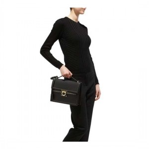 Salvatore Ferragamo Medium Gancio Shoulder Bag Sale Online SFS-UU157 For Women