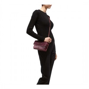 Salvatore Ferragamo Medium Sequined Vara Flap Bag Sale Online SFS-UU113 For Women