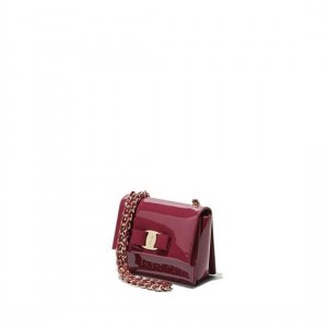 Salvatore Ferragamo Mini Vara Flap Bag Sale Online SFS-UU101 For Women