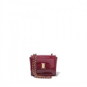 Salvatore Ferragamo Mini Vara Flap Bag Sale Online SFS-UU101 For Women