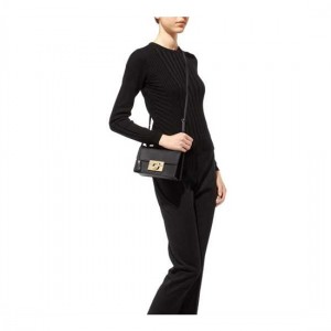 Salvatore Ferragamo Small Gancio Lock Shoulder Bag Sale Online SFS-UU142 For Women