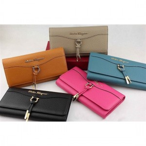Ferragamo Wallet Multi-colored Options Hot Sale For Women